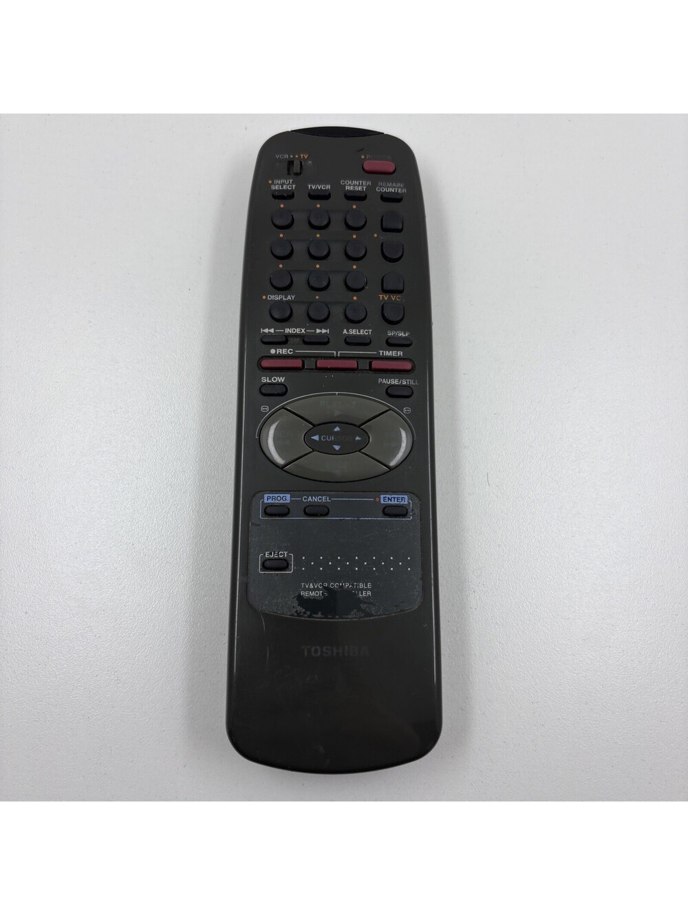 OEM Toshiba 71052002000 TV VCR Remote Control VHS Recorder Combo